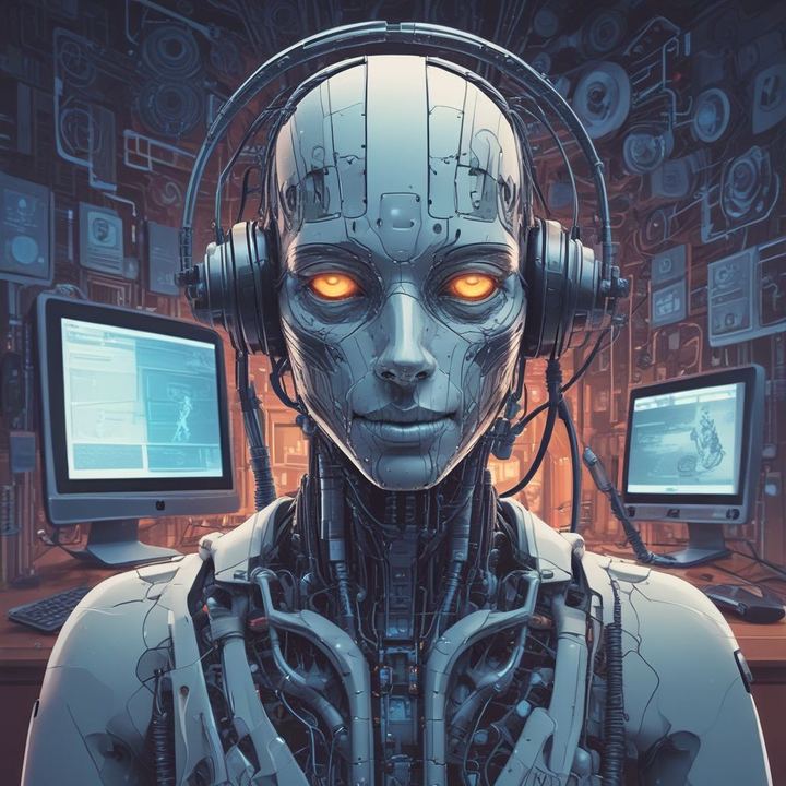 Иллюстрация: AI services multiple assistants digital platform