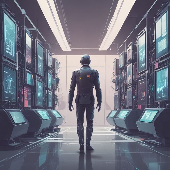 Иллюстрация: AI services multiple assistants digital platform