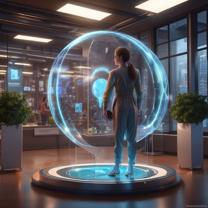 Иллюстрация: future technology trends 2026 hologram innovation