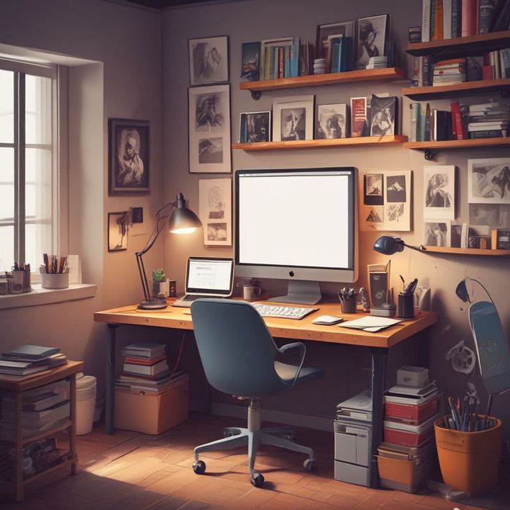 Иллюстрация: graphic design workspace creative tools layouts