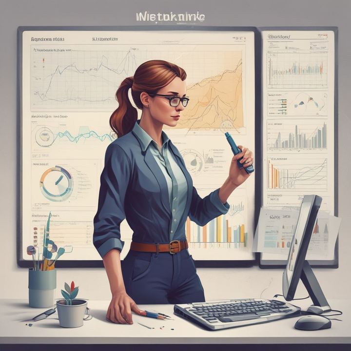 Yandex Metrika analytics dashboard