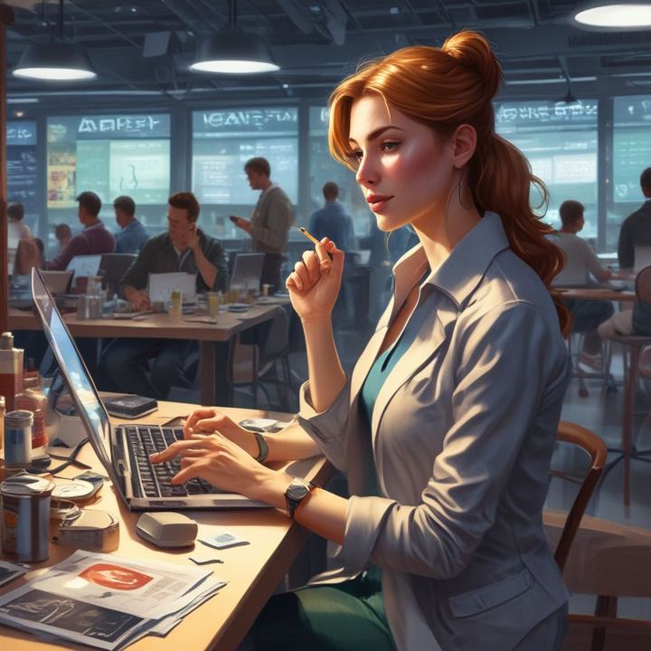 Иллюстрация: digital advertising marketing campaign analytics