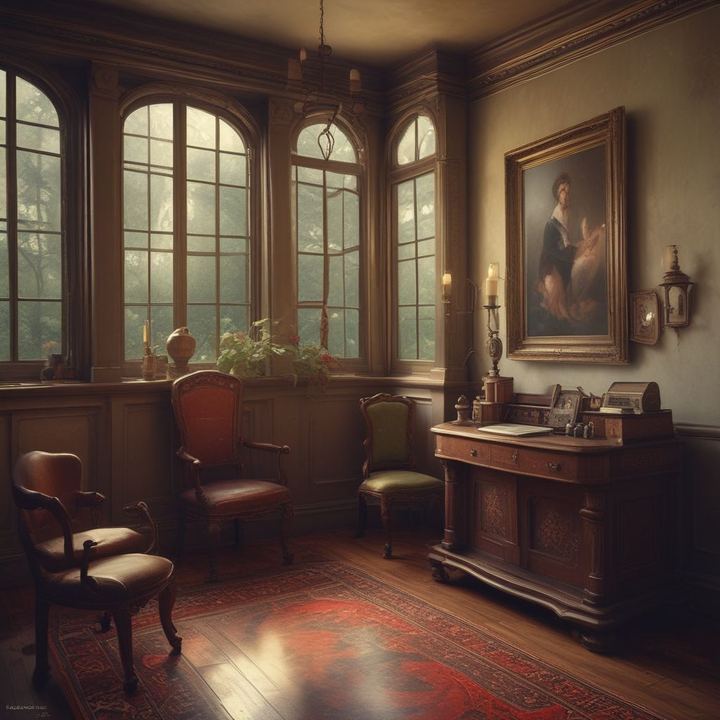 Иллюстрация: online auction platform antique art digital