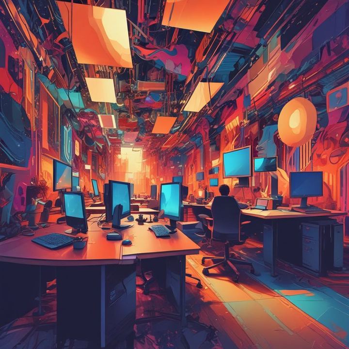 remote team collaboration workspace