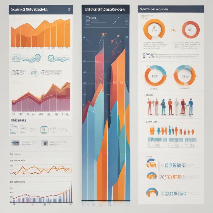 Иллюстрация: SEO analytics dashboard growth chart