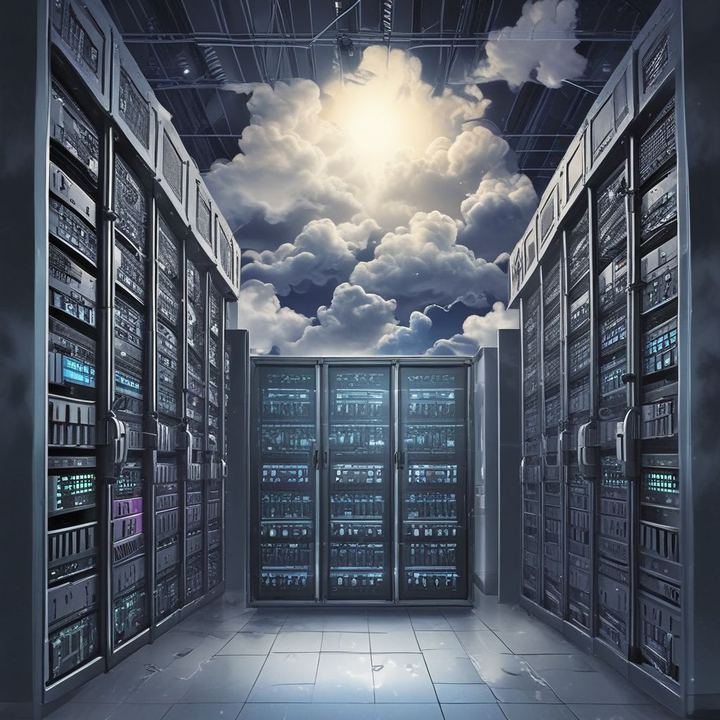 web hosting server cloud infrastructure