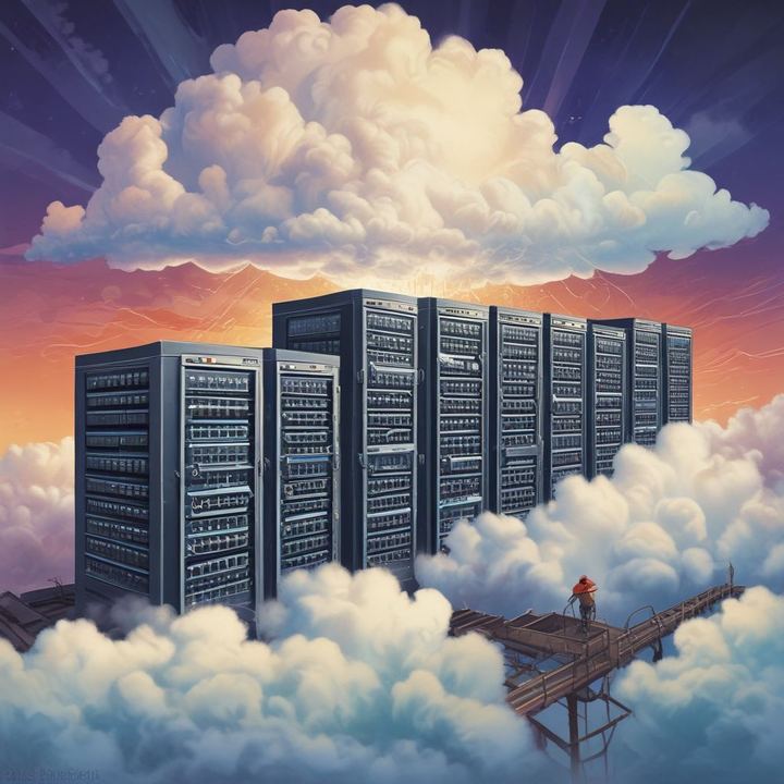 web hosting server cloud infrastructure
