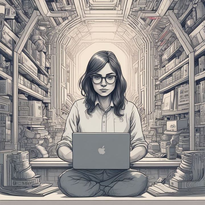 Иллюстрация: AI writing assistant SEO copywriting digital