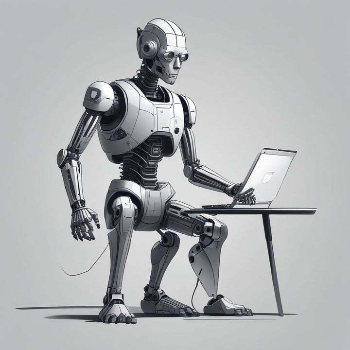 Иллюстрация: content marketing AI writing automation