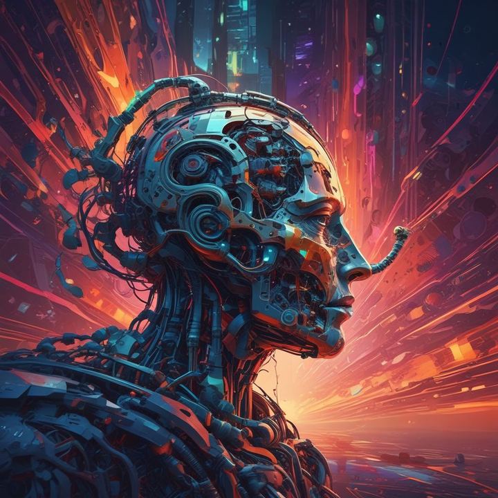 Иллюстрация: content marketing AI writing automation