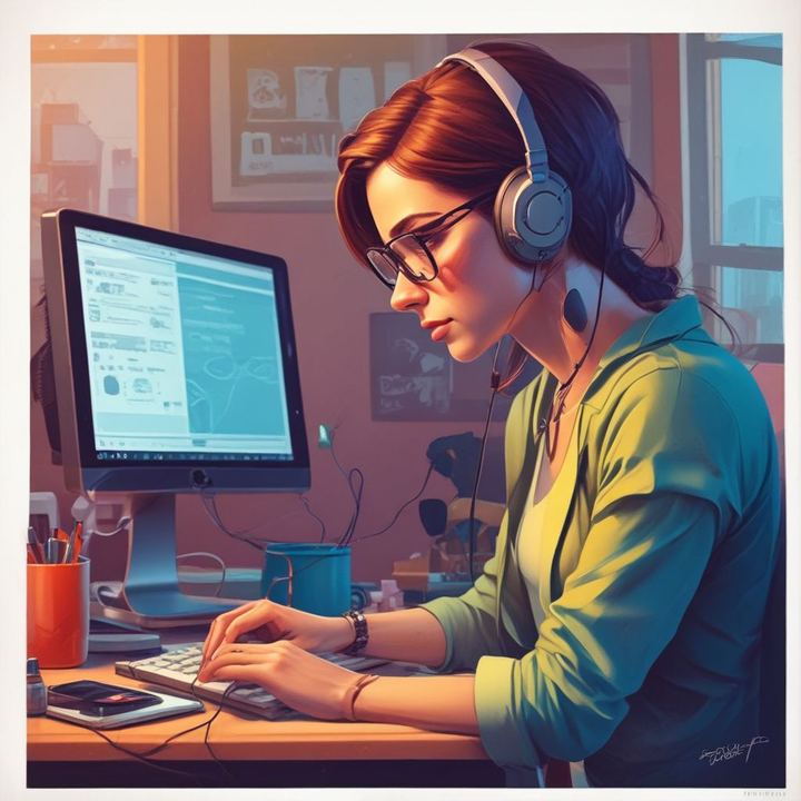 Иллюстрация: modern web development technology stack programming