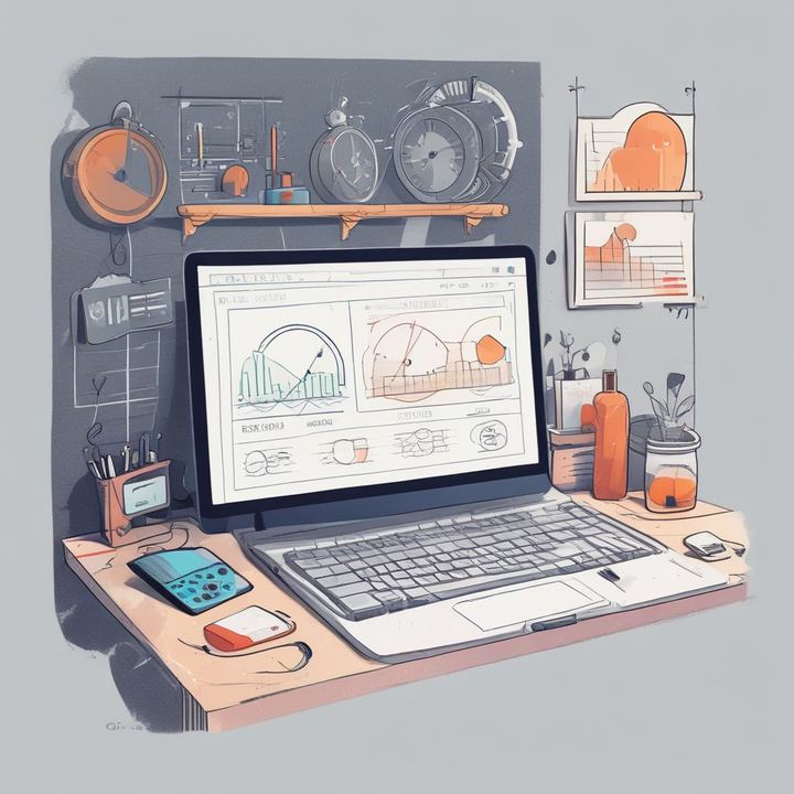 Иллюстрация: website speed optimization performance metrics