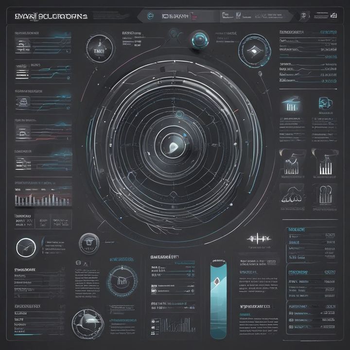 dark theme design UI interface
